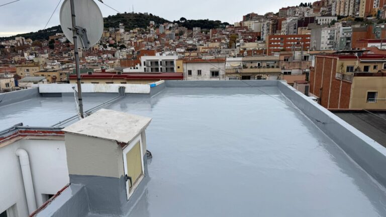 Impermeabilización cubierta Moratín Barcelona | 2rc Reformas Integrales